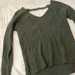 Hollister Open Back Sweater